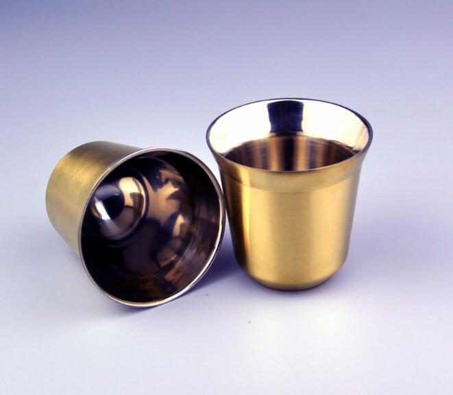 Double Wall Stainless Steel Espresso Cup