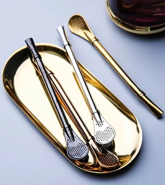 Mate Straw With Strainer