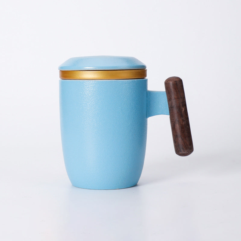 Ceramic Mug With Strainer