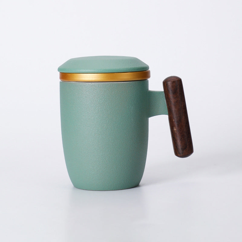 Ceramic Mug With Strainer