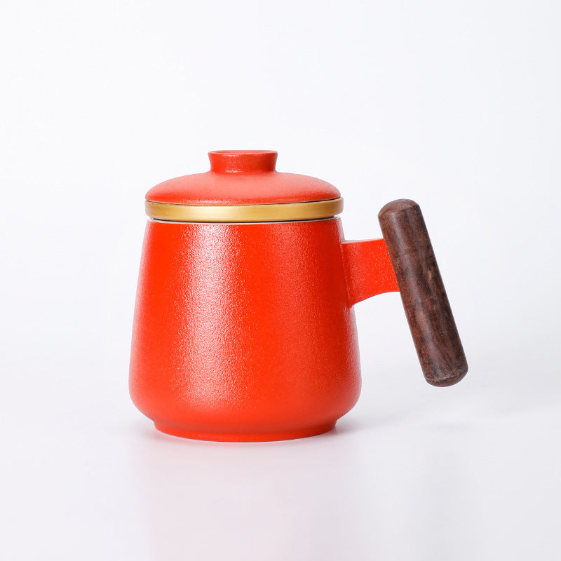 Ceramic Mug With Strainer