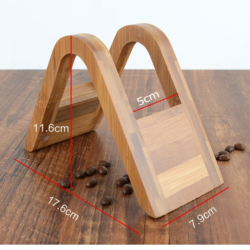 Wooden Coffee Filter Holder