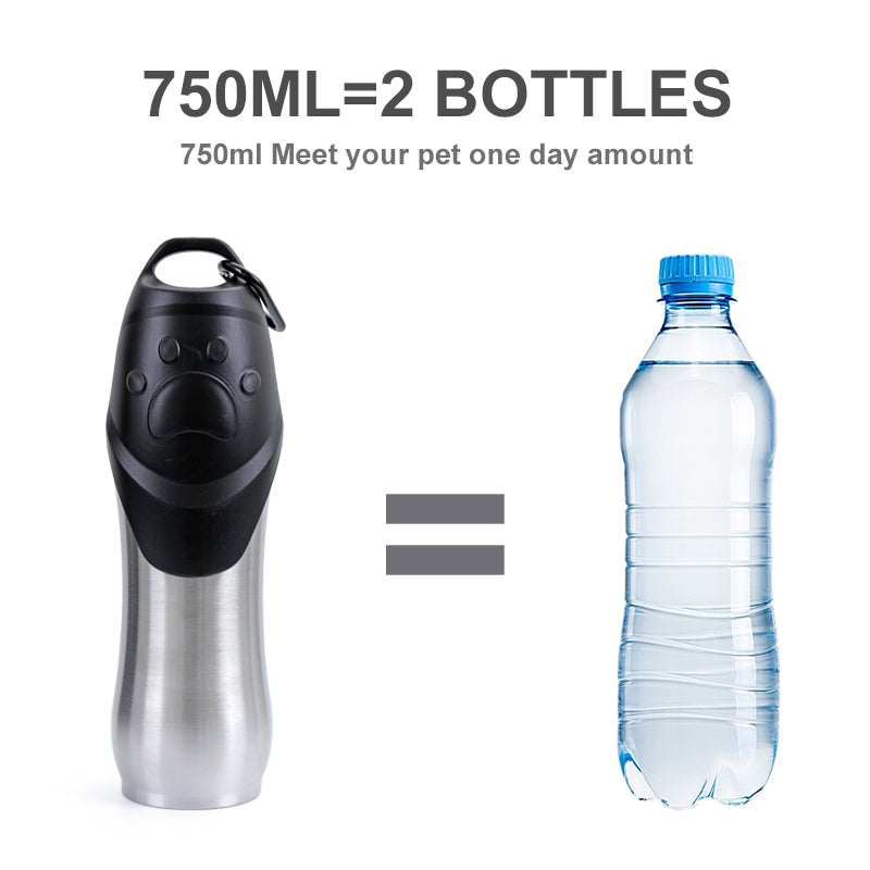 Stainless Steel Pets Water Bottle
