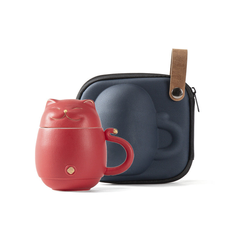 Lucky Cat Tea Set