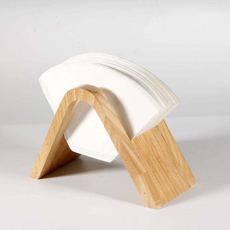 Wooden Coffee Filter Holder