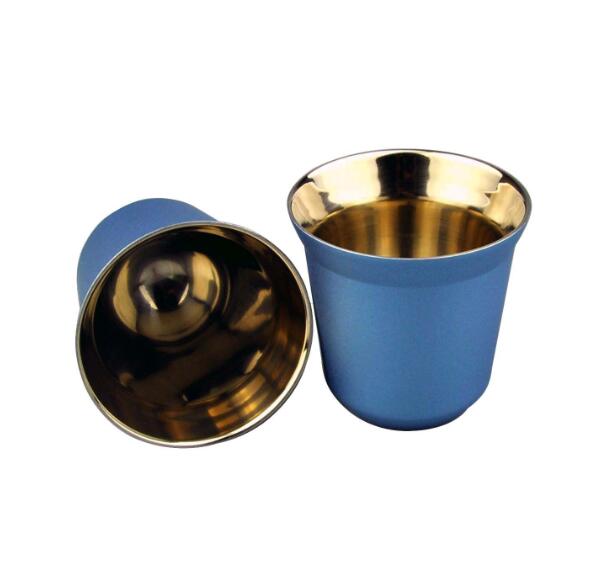 Double Wall Stainless Steel Espresso Cup