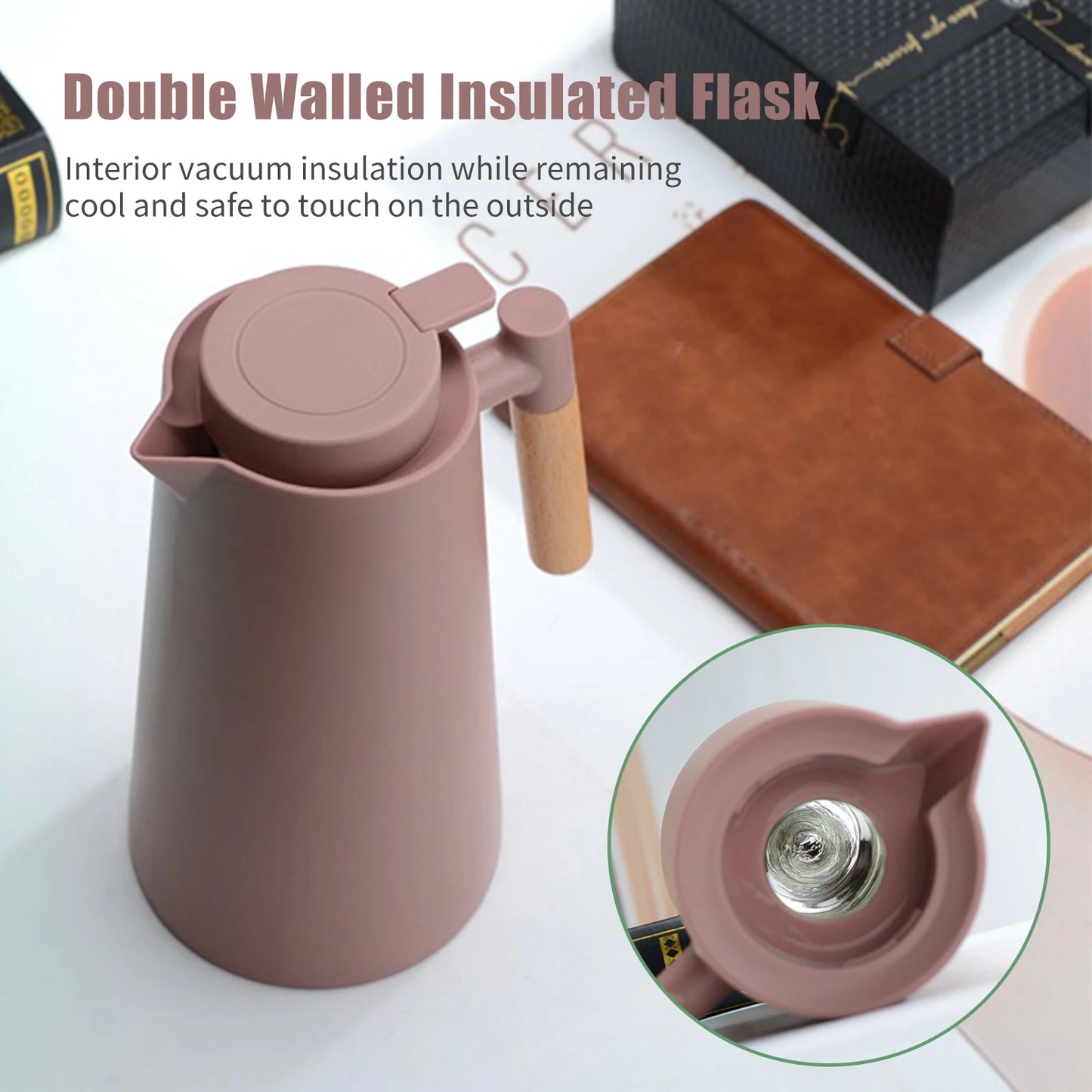 1L Thermal Coffee Carafe
