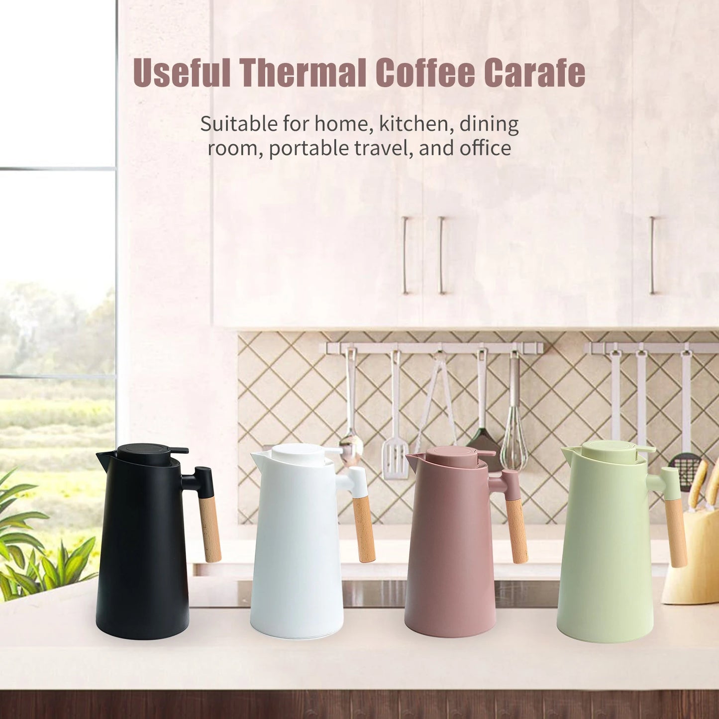 1L Thermal Coffee Carafe