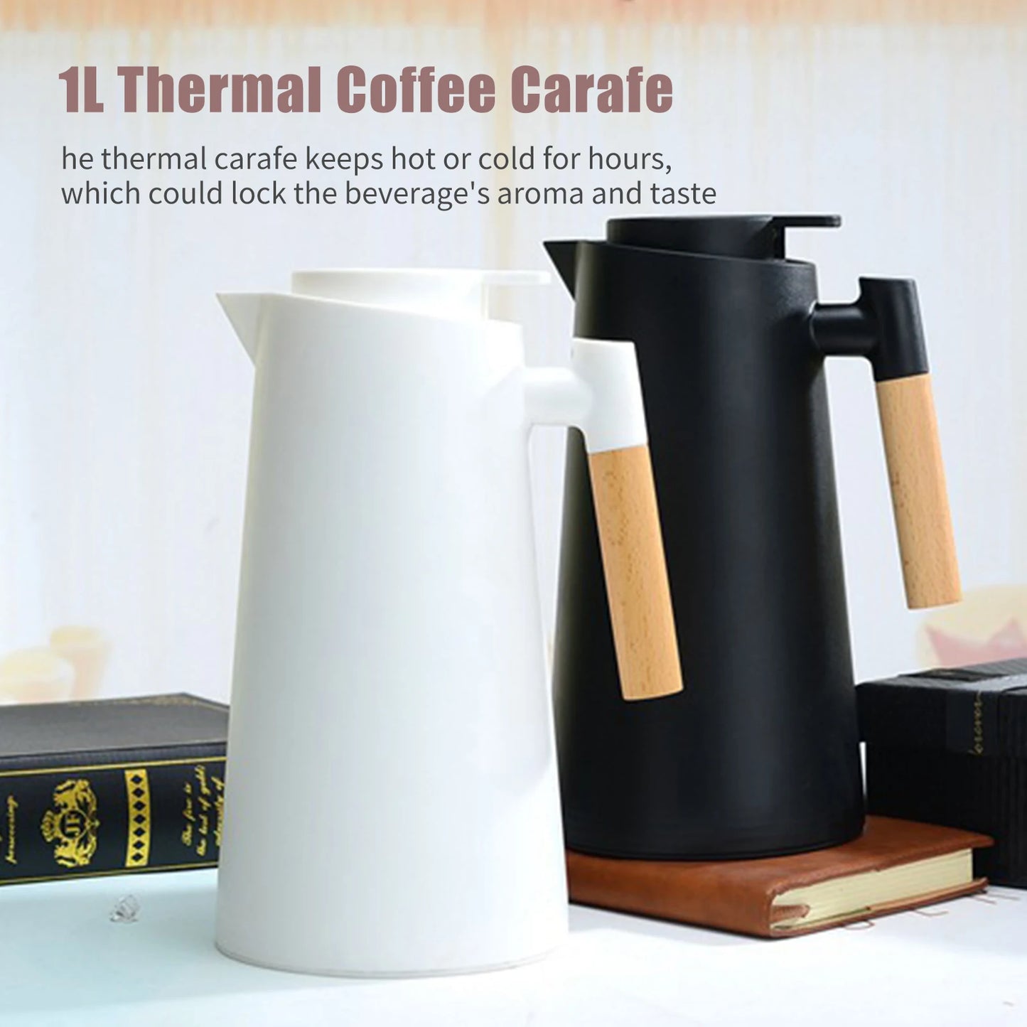 1L Thermal Coffee Carafe