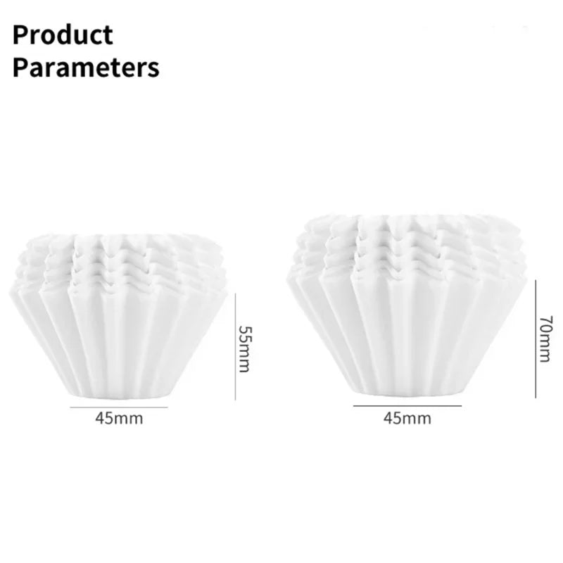 Coffee Filter Cupcake Model