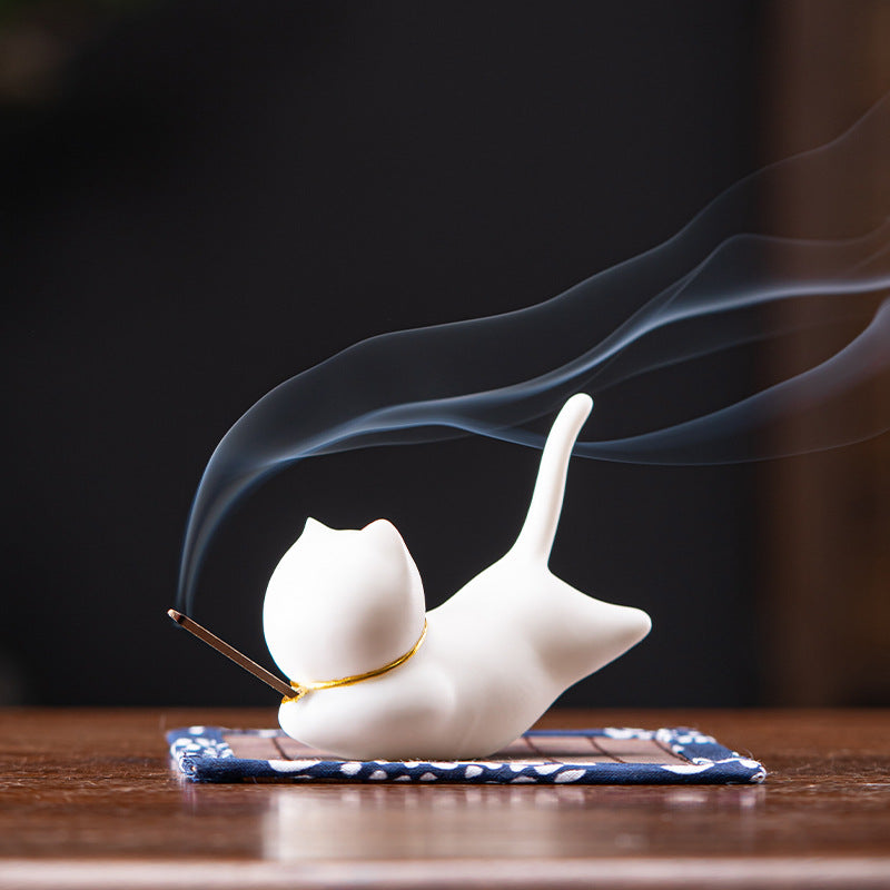 Ceramic Tea Incense Holder