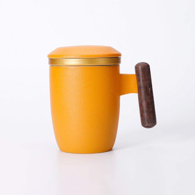 Ceramic Mug With Strainer