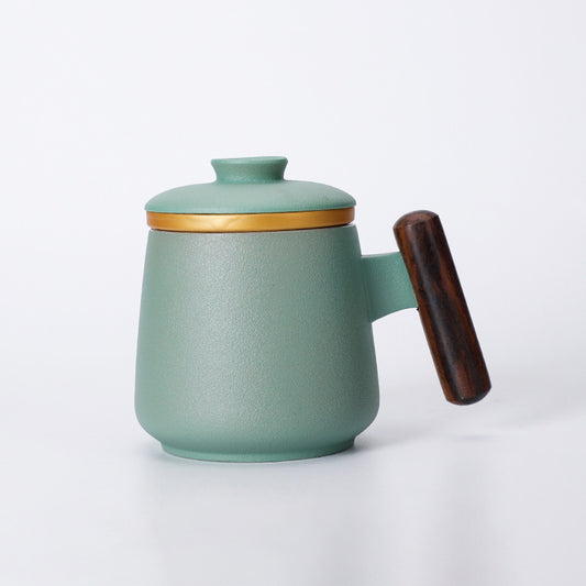 Ceramic Mug With Strainer