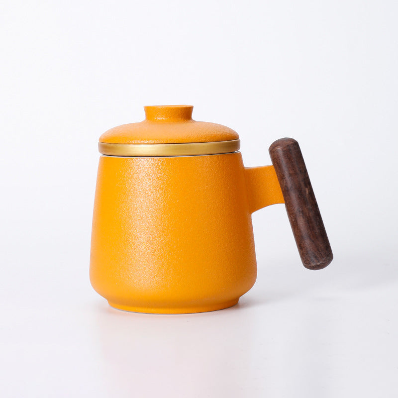 Ceramic Mug With Strainer