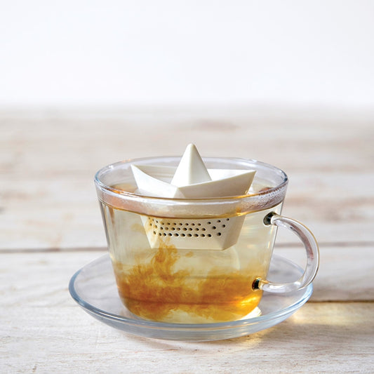 Paper Boat Tea Strainer