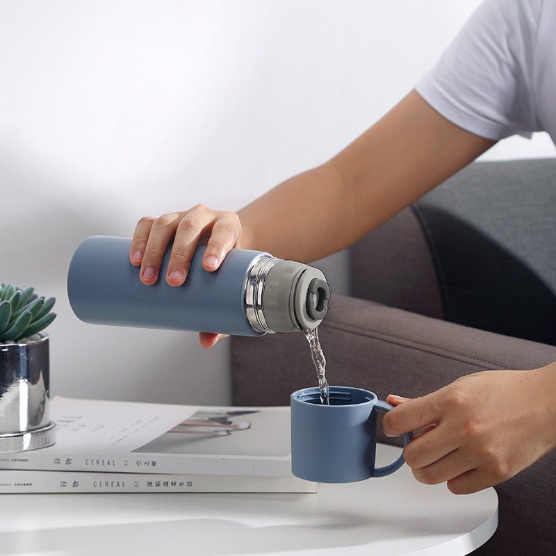 Portable Flask with Mug