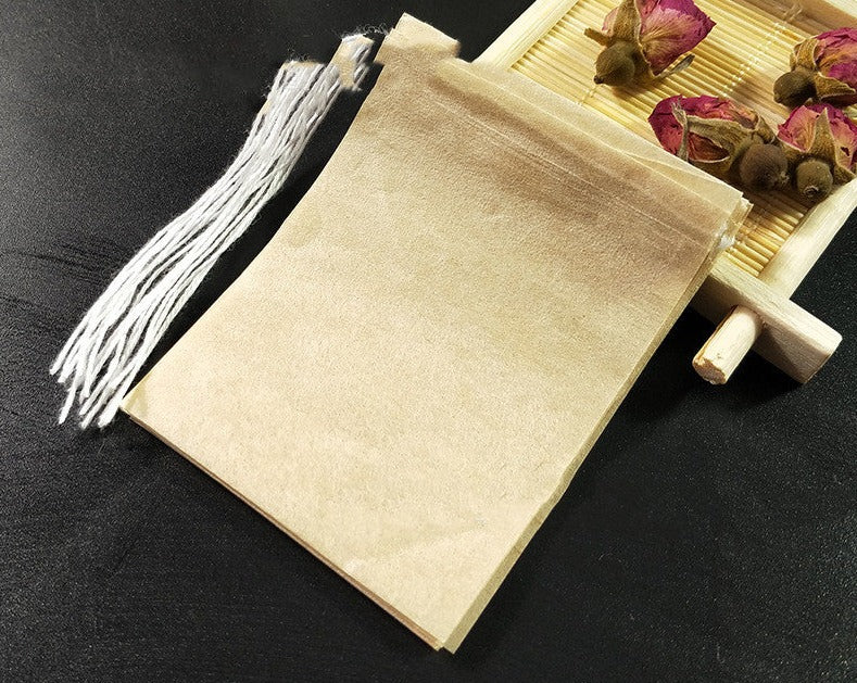 Thread Drawing Tea Bag