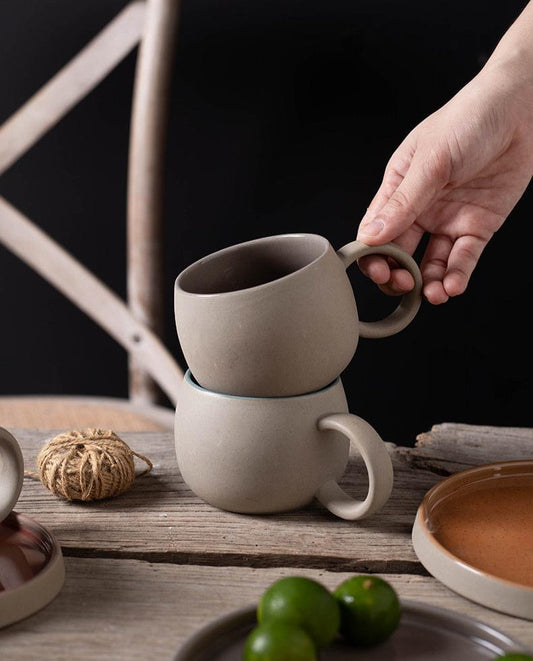 Japanese Retro Style Ceramic Mug Set