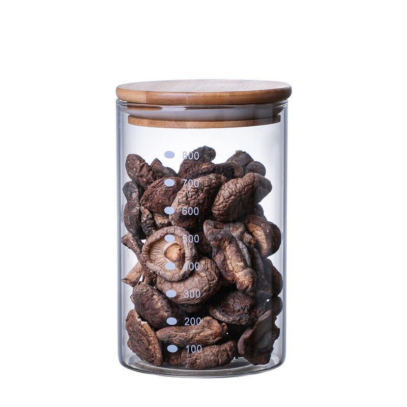 Glass Coffee and Tea Airtight Jar
