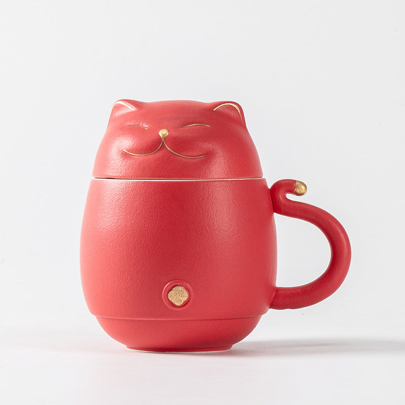 Lucky Cat Tea Set