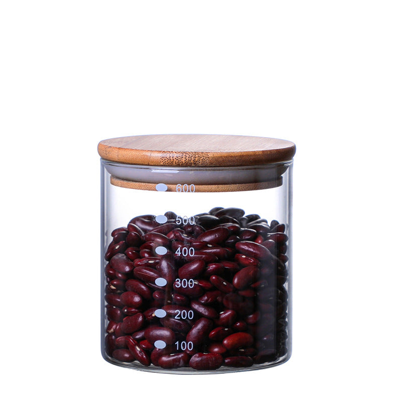 Glass Coffee and Tea Airtight Jar