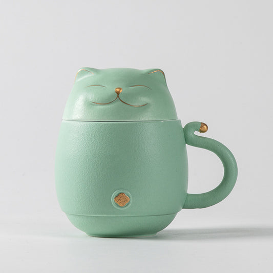 Lucky Cat Tea Set